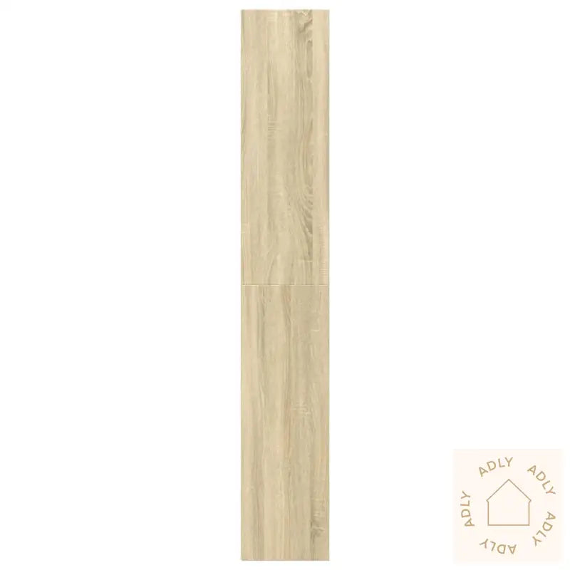 Bokhylle Sonoma Eik 40X30X189 Cm Konstruert Tre