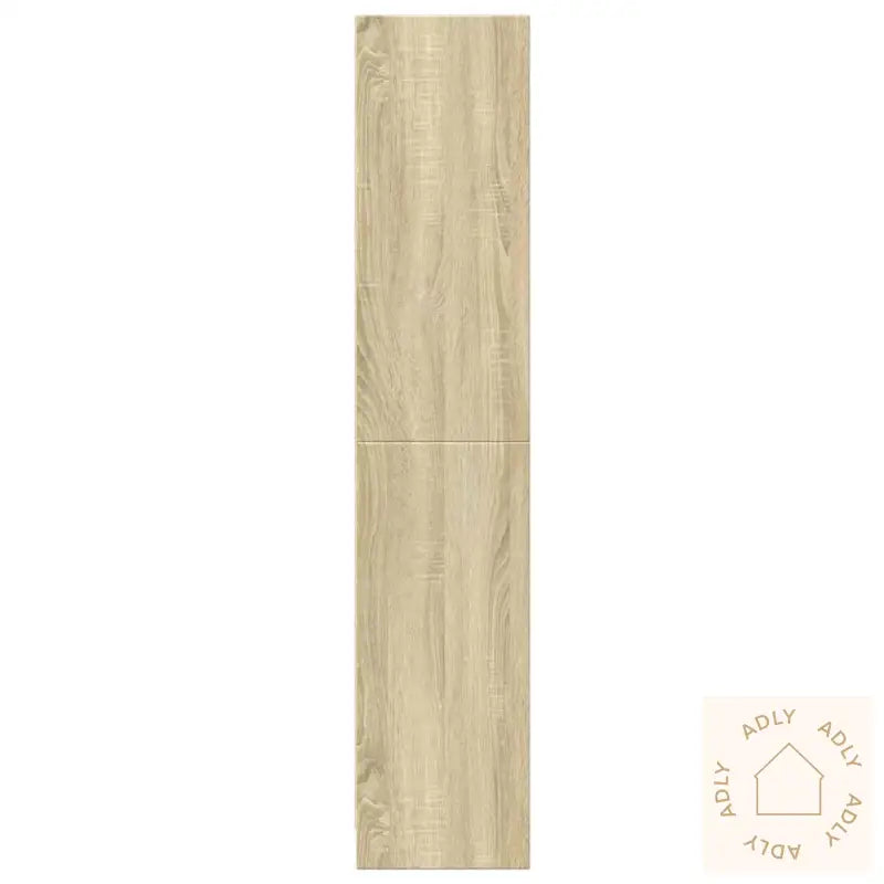 Bokhylle Sonoma Eik 57X28,5X107,5 Cm Konstruert Tre