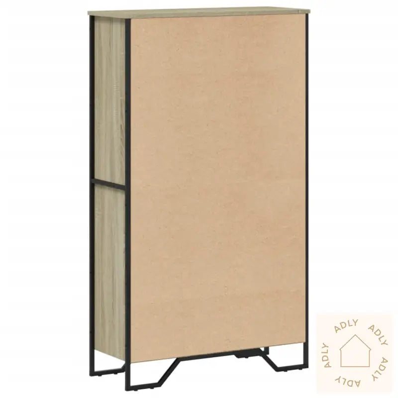 Bokhylle Sonoma Eik 80X31X137,5 Cm Konstruert Tre