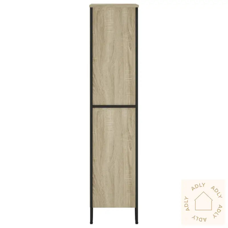 Bokhylle Sonoma Eik 80X31X137,5 Cm Konstruert Tre