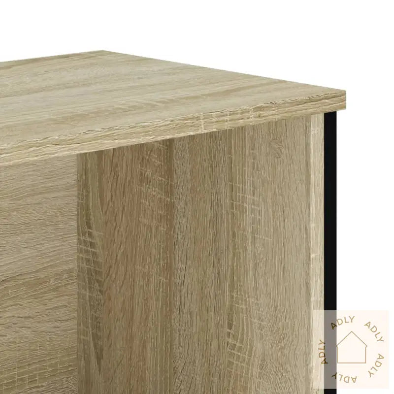 Bokhylle Sonoma Eik 80X31X137,5 Cm Konstruert Tre