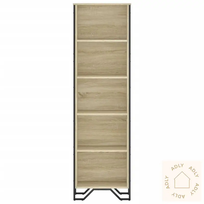 Bokhylle Sonoma Eik 50X31X169 Cm Konstruert Tre