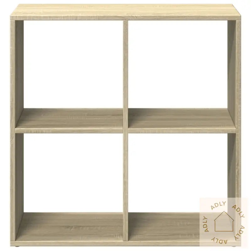 Romdeler Bokhylle Sonoma Eik 69,5X29X69,5 Cm Konstruert Tre
