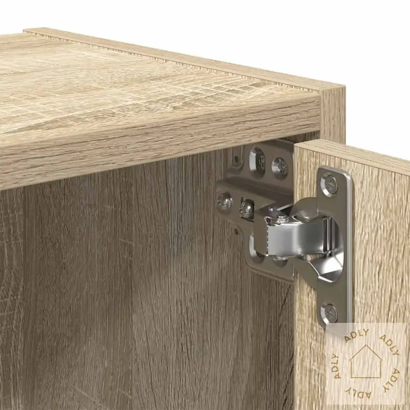 Bokhylle Sonoma Eik 40X24X102 Cm Konstruert Tre