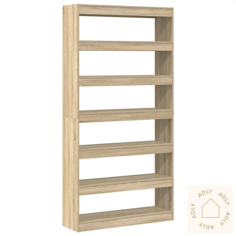 Bokhylle Sonoma Eik Konstruert Tre 100 X 30 X 198 Cm Hyller