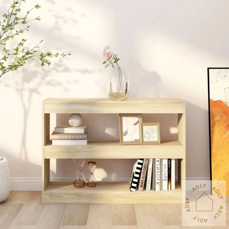 Bokhylle/Romdeler Sonoma Eik 100X30X72 Cm