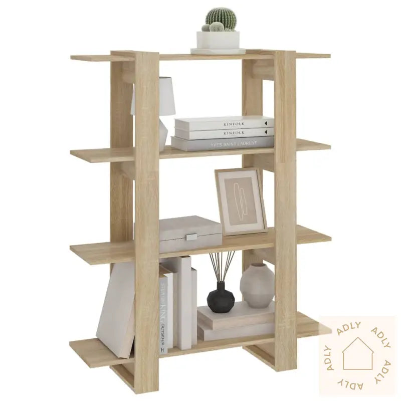 Bokhylle/Romdeler Sonoma Eik 100X30X123,5 Cm