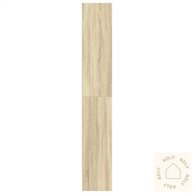 Bokhylle Sonoma Eik 80X30X189 Cm Konstruert Tre