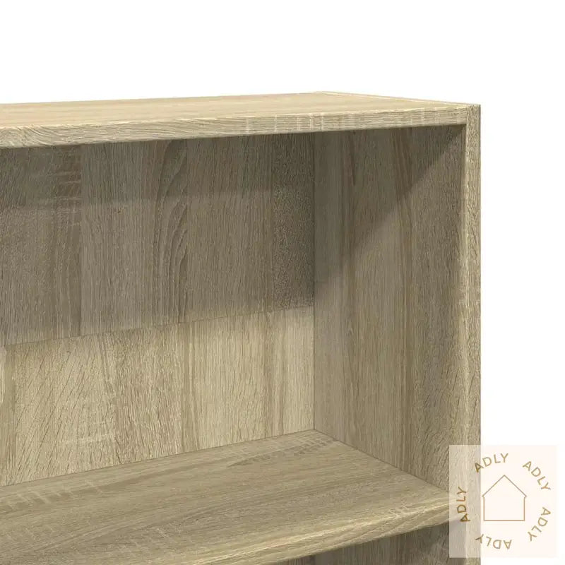 Bokhylle Sonoma Eik 80X30X189 Cm Konstruert Tre