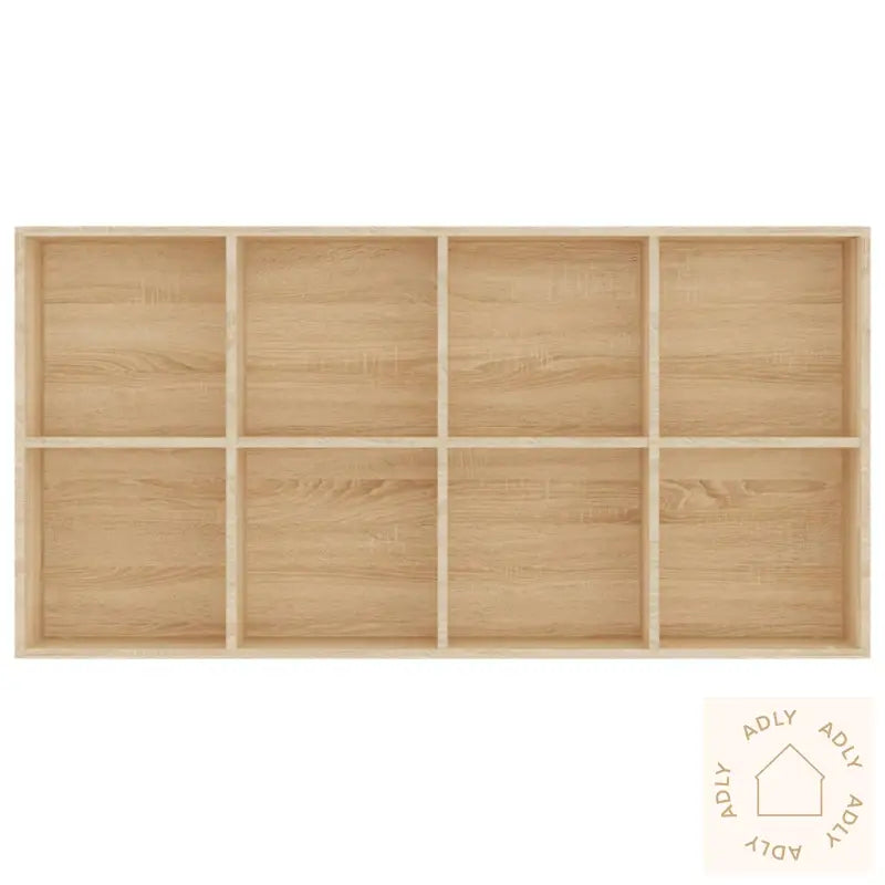 Bokhylle/Skjenk Sonoma Eik 66X30X130 Cm Konstruert Tre
