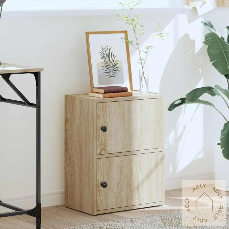 Bokhylle Sonoma Eik 40X24X52 Cm Konstruert Tre