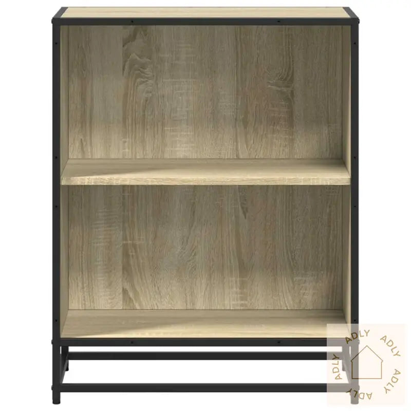 Bokhylle Sonoma Eik 60X35X76 Cm Konstruert Tre