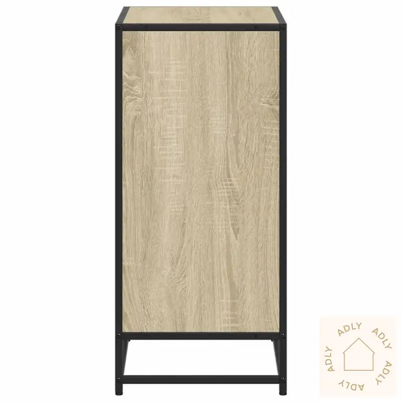 Bokhylle Sonoma Eik 60X35X76 Cm Konstruert Tre