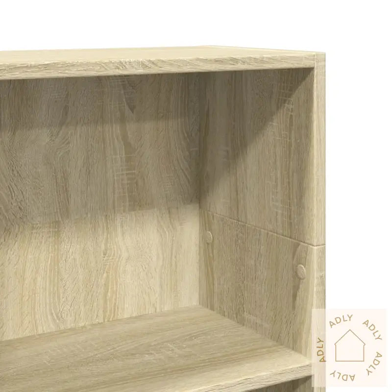 Bokhylle Sonoma Eik 40X24X109 Cm Konstruert Tre