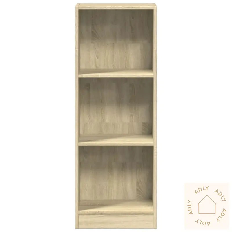 Bokhylle Sonoma Eik 40X24X109 Cm Konstruert Tre