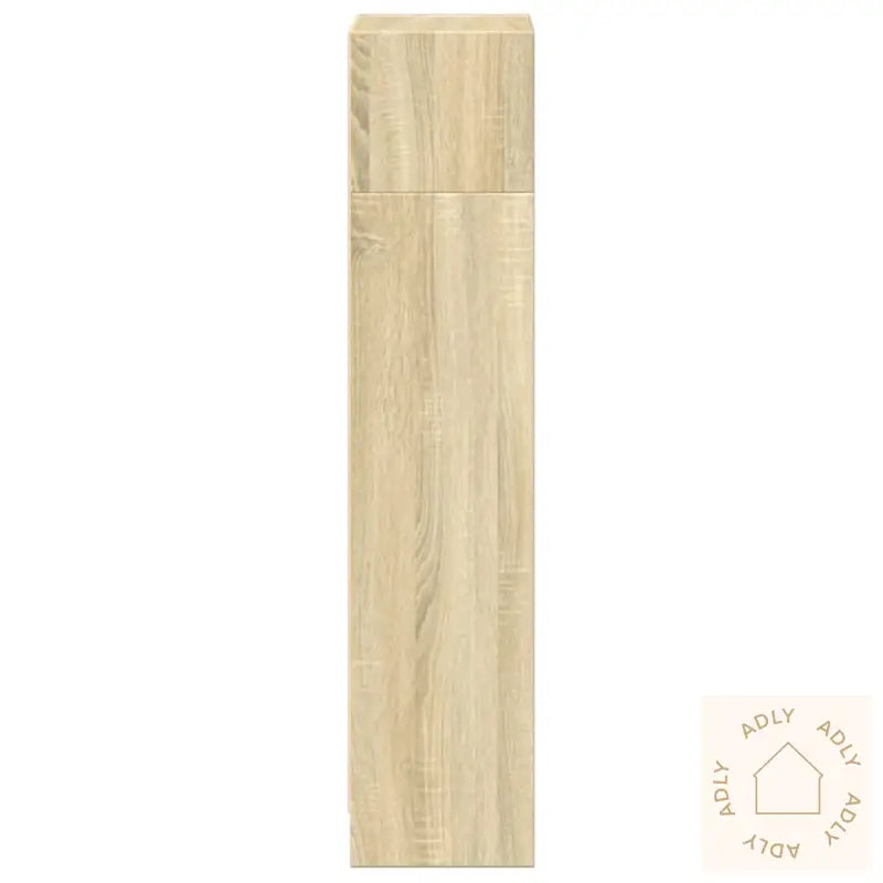 Bokhylle Sonoma Eik 40X24X109 Cm Konstruert Tre