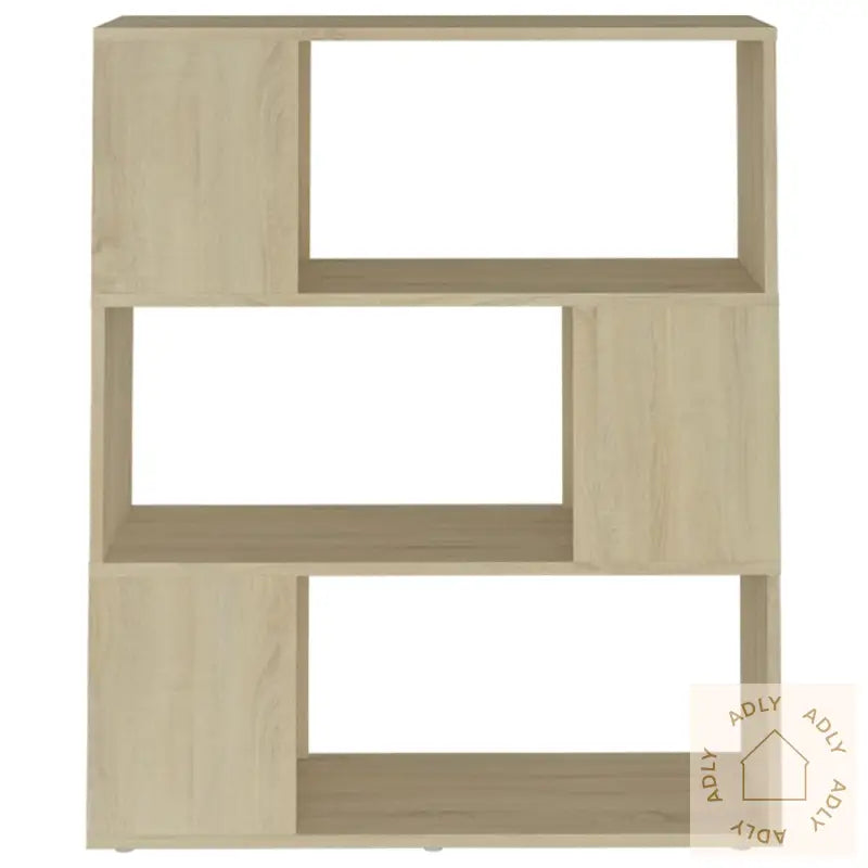Bokhylle/Romdeler Sonoma Eik 80X24X94 Cm Konstruert Tre