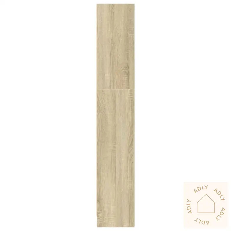 Bokhylle Sonoma Eik 80X24X143 Cm Konstruert Tre