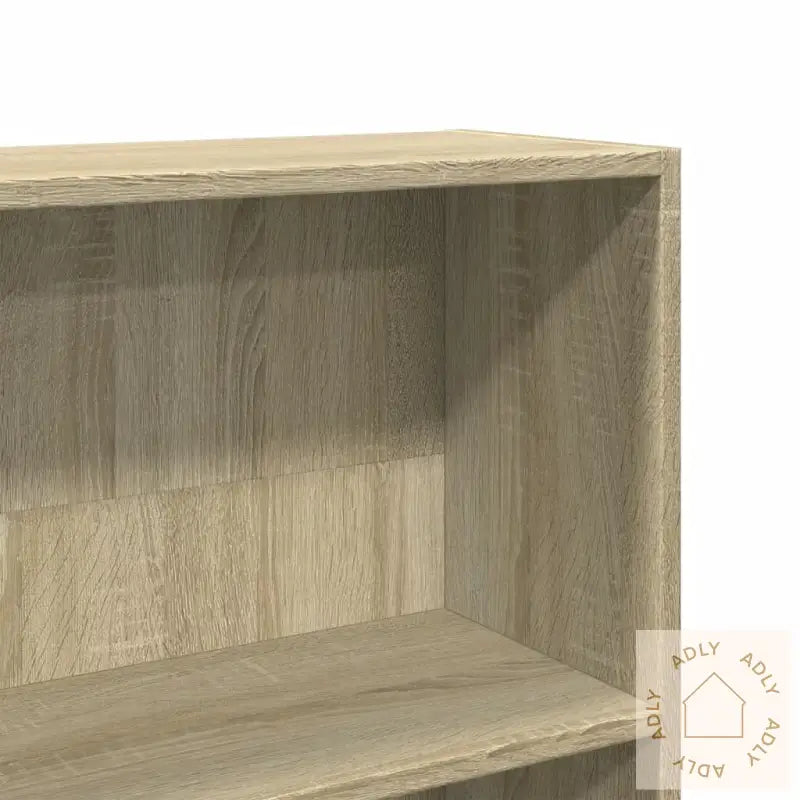 Bokhylle Sonoma Eik 80X24X143 Cm Konstruert Tre
