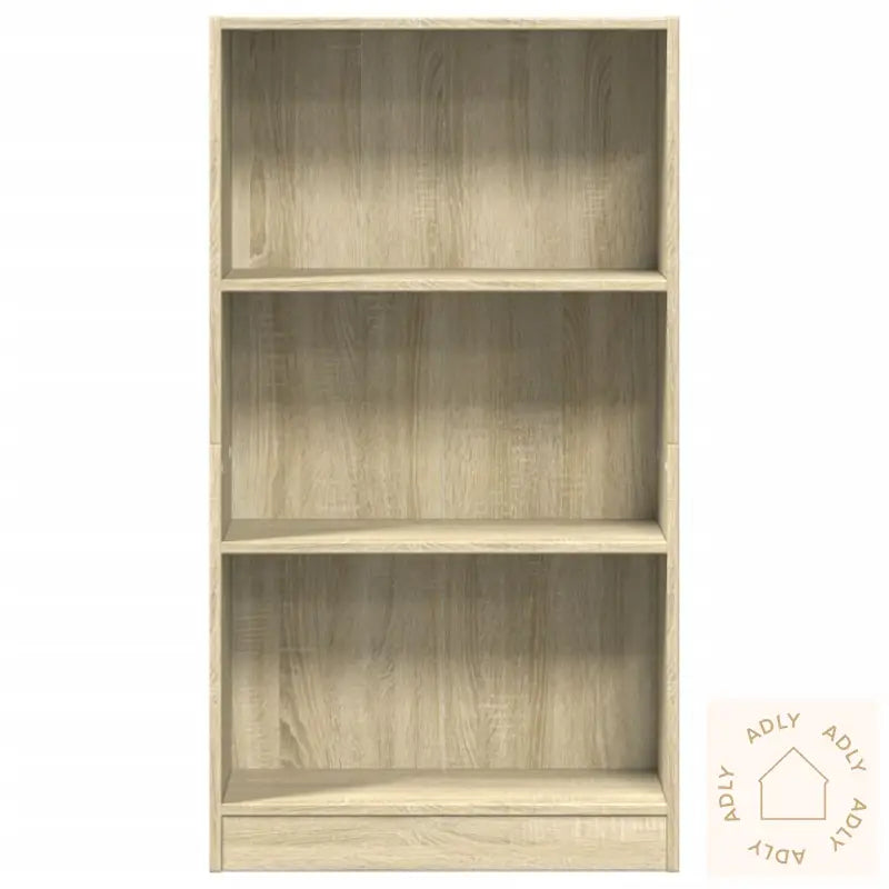 Bokhylle Sonoma Eik 60X24X109 Cm Konstruert Tre