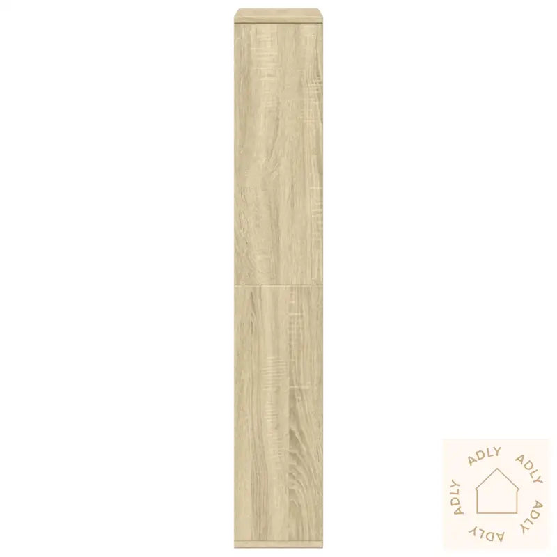 Bokhylle Sonoma Eik 60X20X120 Cm Konstruert Tre