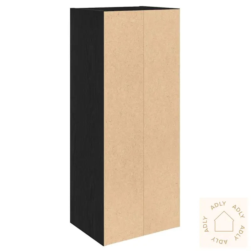 Bokhylle Svart Eik 31X24X77 Cm Konstruert Tre