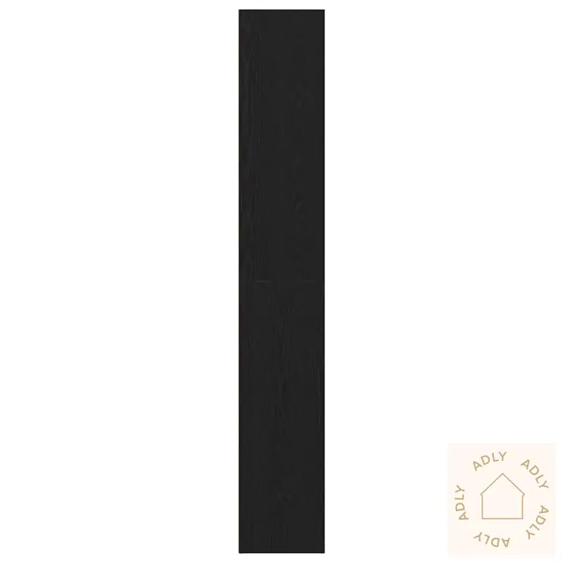 Bokhylle Svart Eik 60X30X189 Cm Konstruert Tre