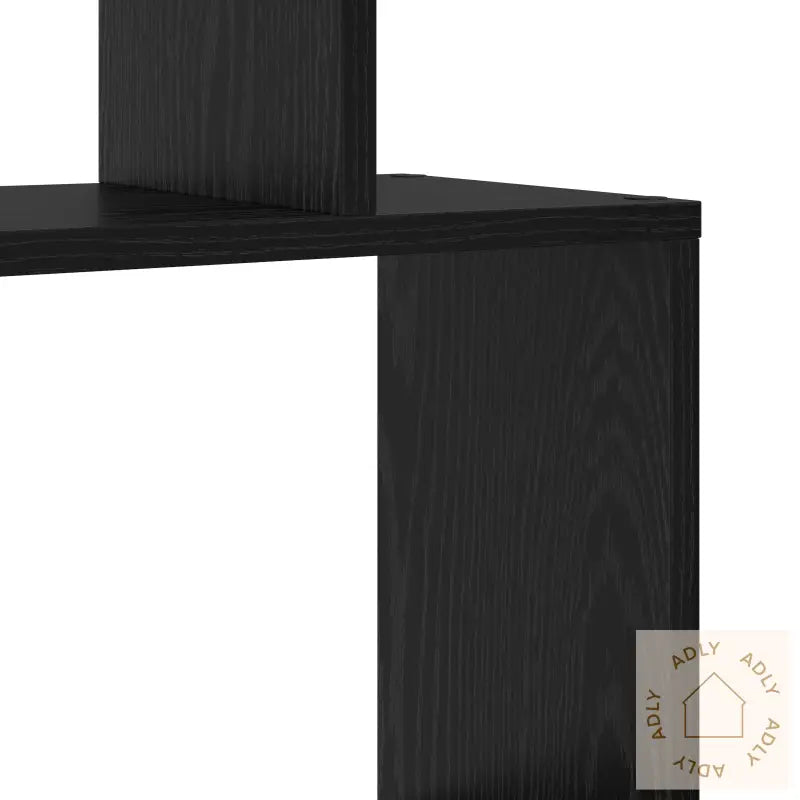 Bokskap I Svart Eik - 70 X 24 X 193,5 Cm, Konstruert Tre