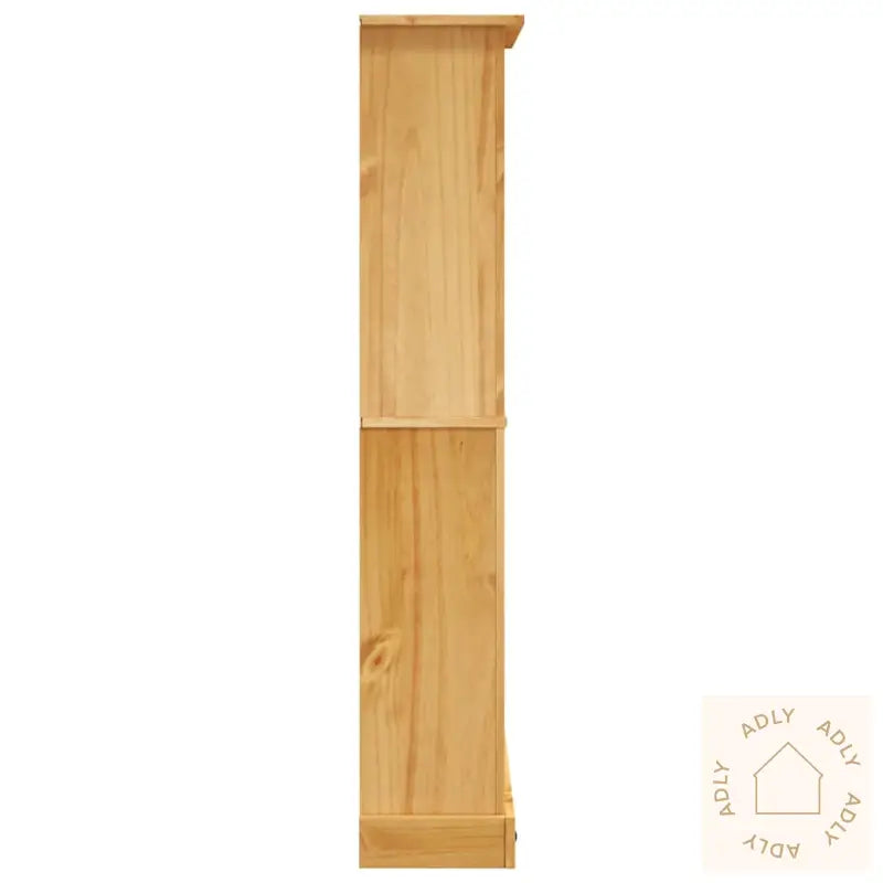 Bokhylle Med 4 Hyller Meksikansk Corona-Stil Furu 80X29X150 Cm