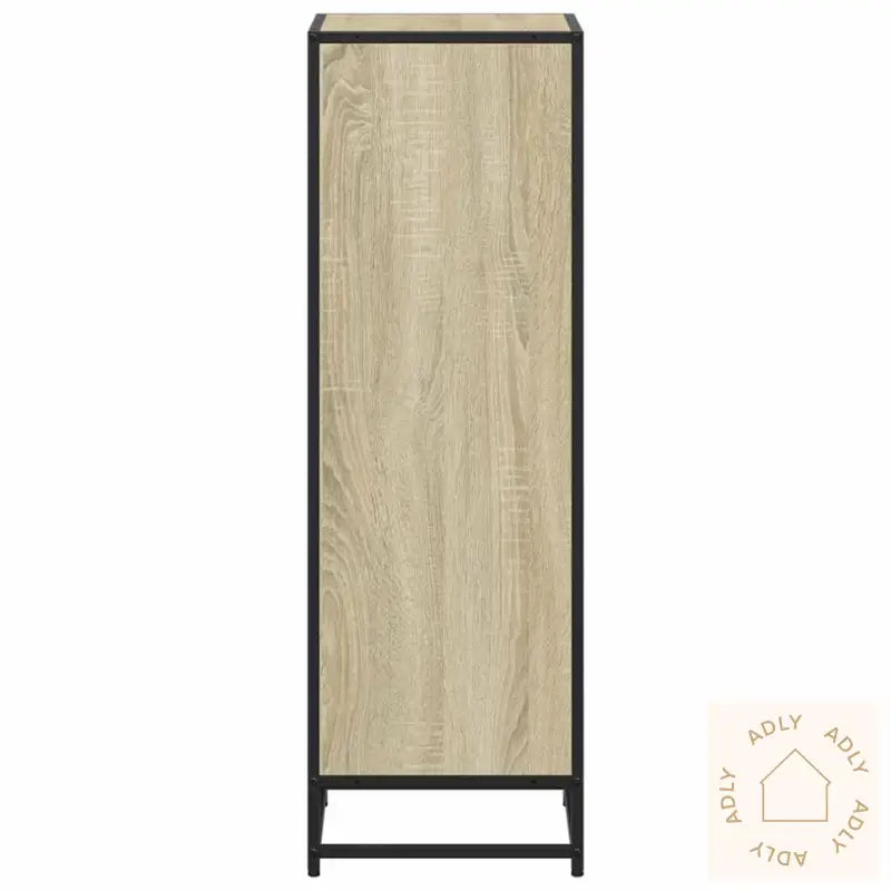 Bokhylle Sonoma Eik 40X35X107,5 Cm Konstruert Tre