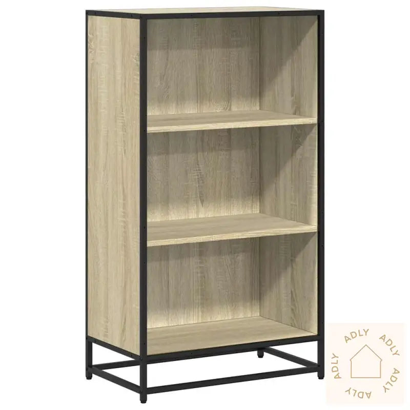 Bokhylle Sonoma Eik 60X35X107,5 Cm Konstruert Tre