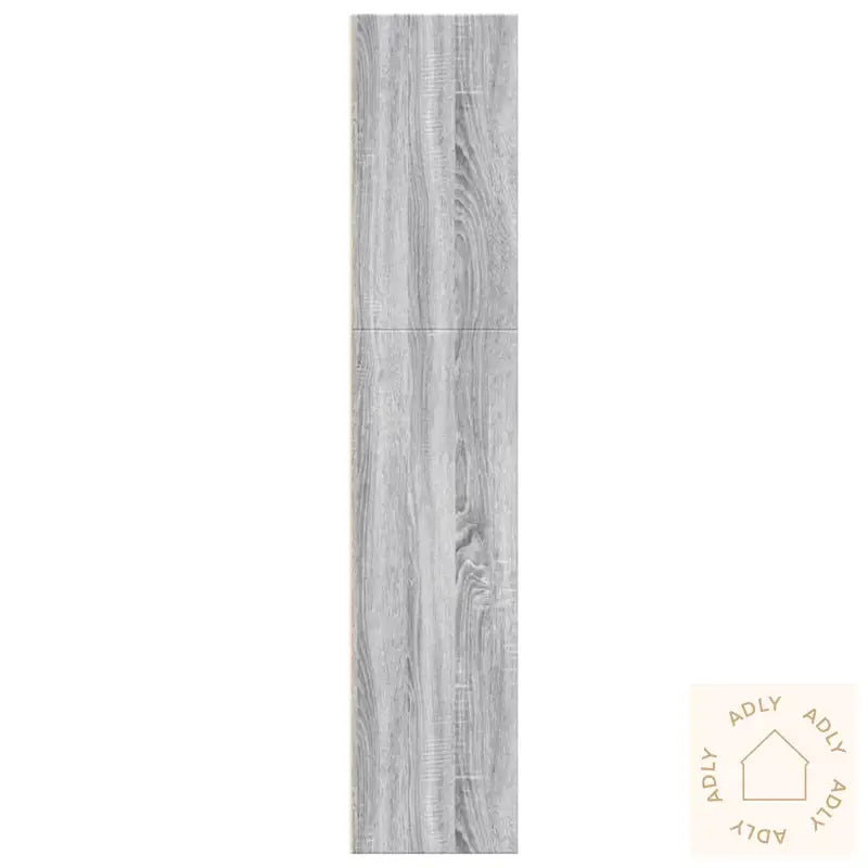 Bokhylle Grå Sonoma 60X30X152 Cm Konstruert Tre