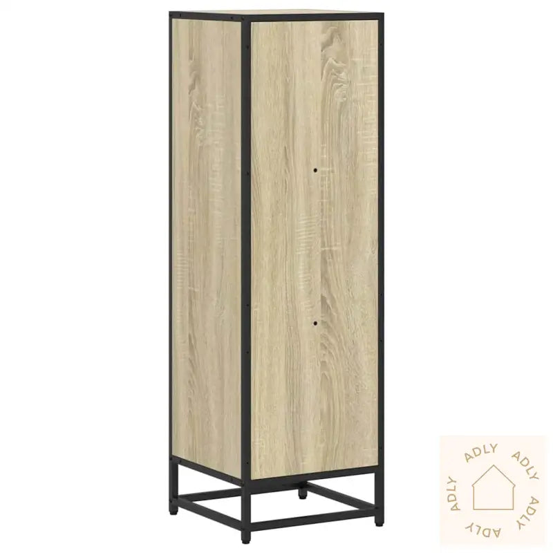Bokhylle Sonoma Eik 33,5X33X107,5 Cm Konstruert Tre