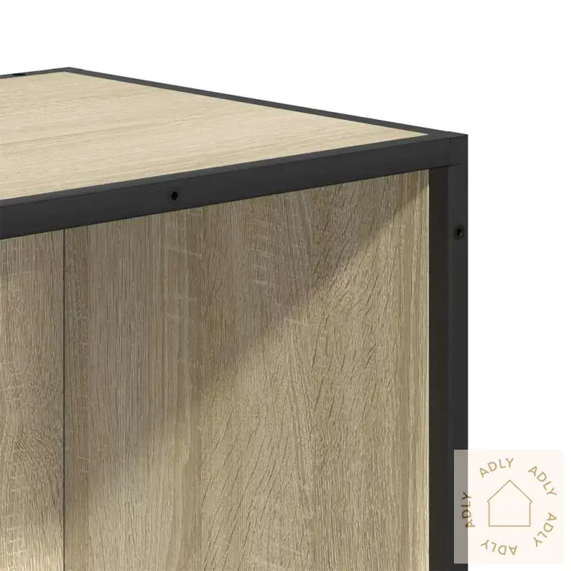 Bokhylle Sonoma Eik 33,5X33X107,5 Cm Konstruert Tre