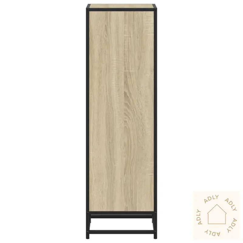 Bokhylle Sonoma Eik 33,5X33X107,5 Cm Konstruert Tre