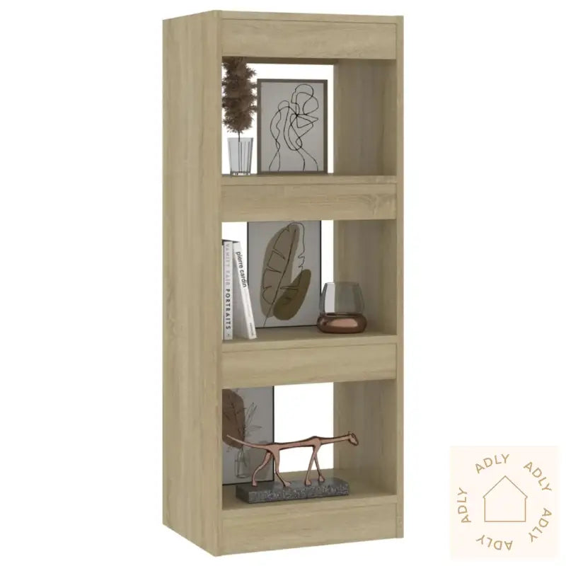 Bokhylle/Romdeler Sonoma Eik 40X30X103 Cm Konstruert Tre