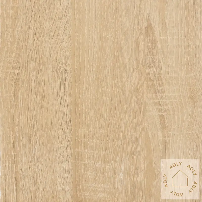 Light brown tretekst med hevede kanter fra Sonoma Eik, perfekt for industriell stil