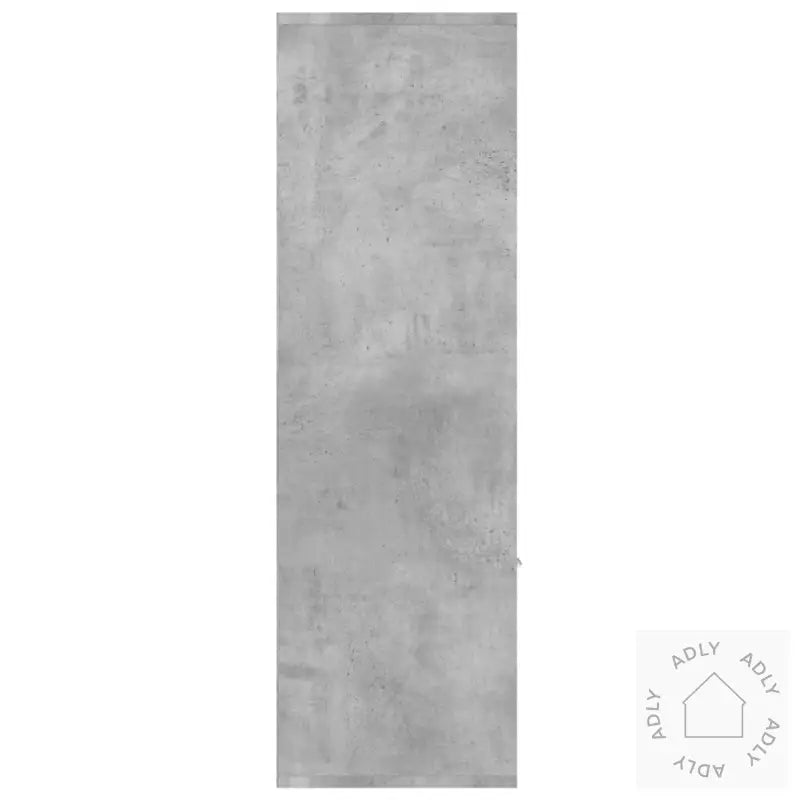 Bokhylle Betonggrå 98X30X98 Cm Konstruert Tre