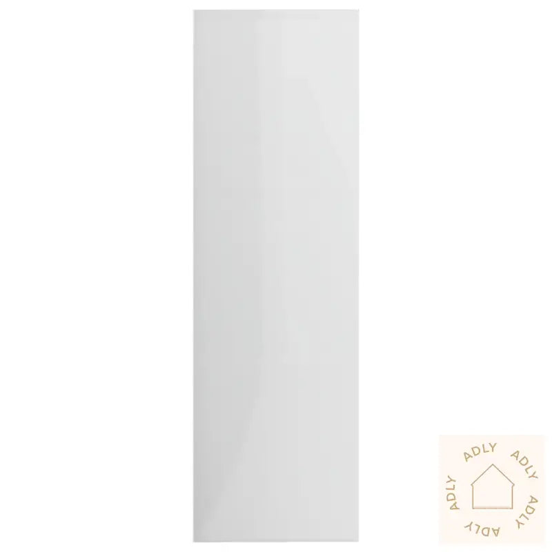 Bokhylle Høyglans Hvit 98X30X98 Cm Konstruert Tre