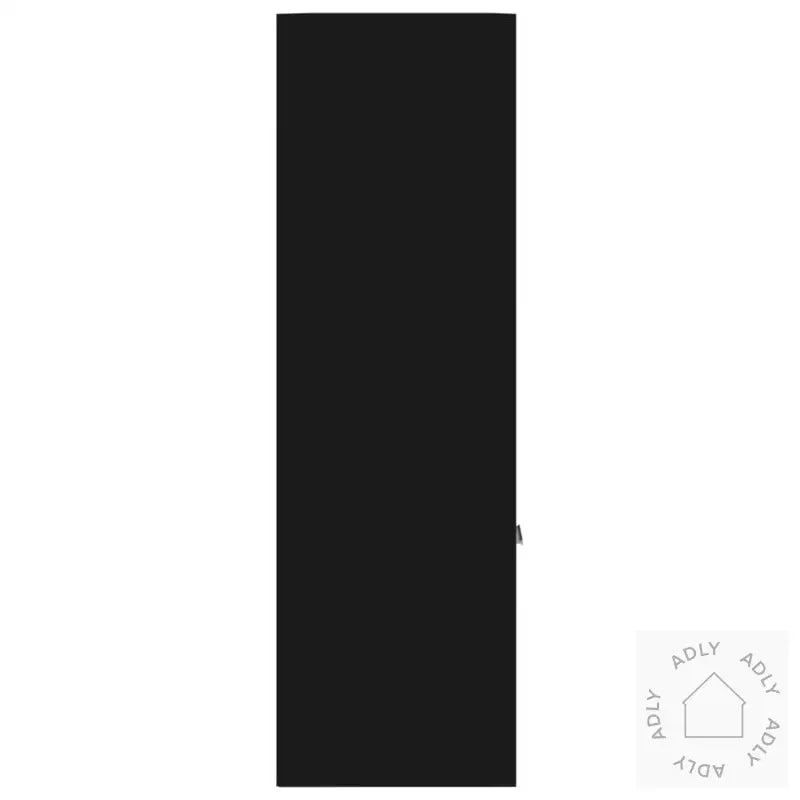 Bokhylle Svart 98X30X98 Cm Konstruert Tre