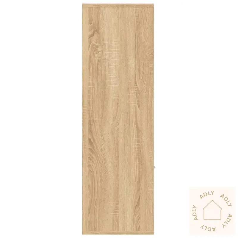 Bokhylle Sonoma Eik 98X30X98 Cm Konstruert Tre