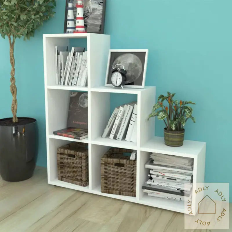 Bokhylle 107 Cm Hvit