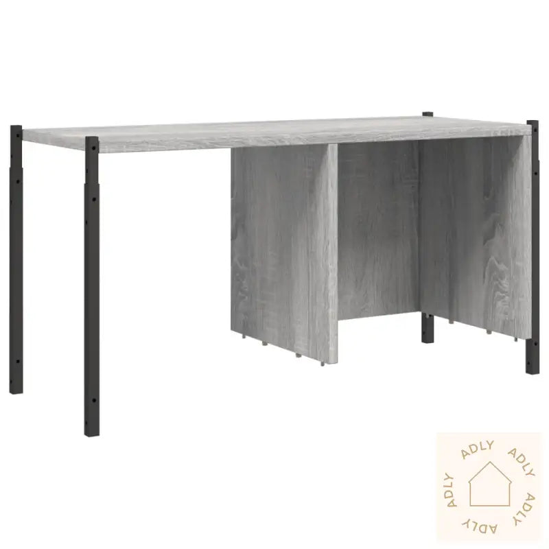 Bokhylle Grå Sonoma 72X28X172 Cm Konstruert Tre