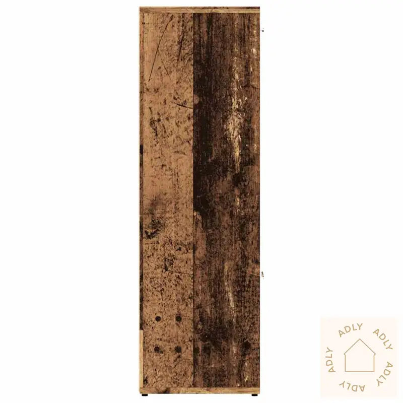 Bokhylle Gammelt Tre 90X28X90 Cm Konstruert Tre