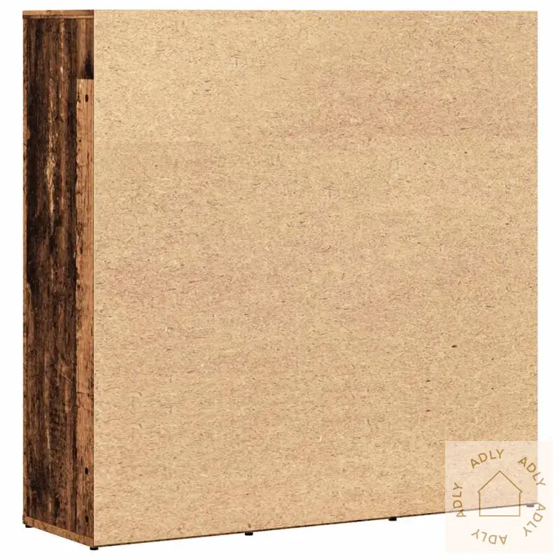 Bokhylle Gammelt Tre 90X28X90 Cm Konstruert Tre