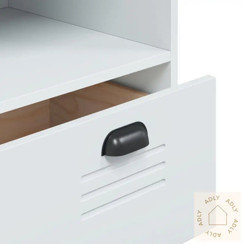 Bokhylle Viken Hvit 80X40X90 Cm Konstruert Tre