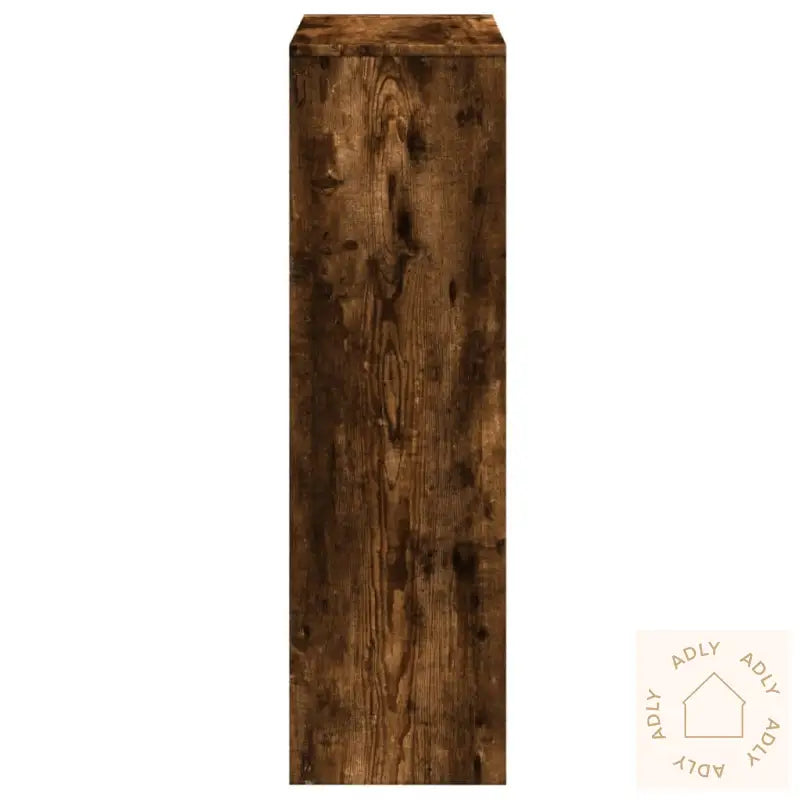 Romdeler Bokhylle 3 Etasjer Svart 99X29X99 Cm Konstruert Tre
