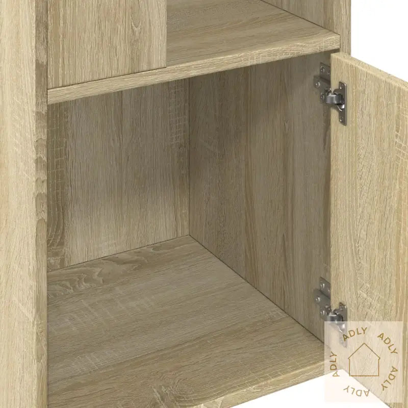 Bokhylle Sonoma Eik 40X36X189 Cm Konstruert Tre