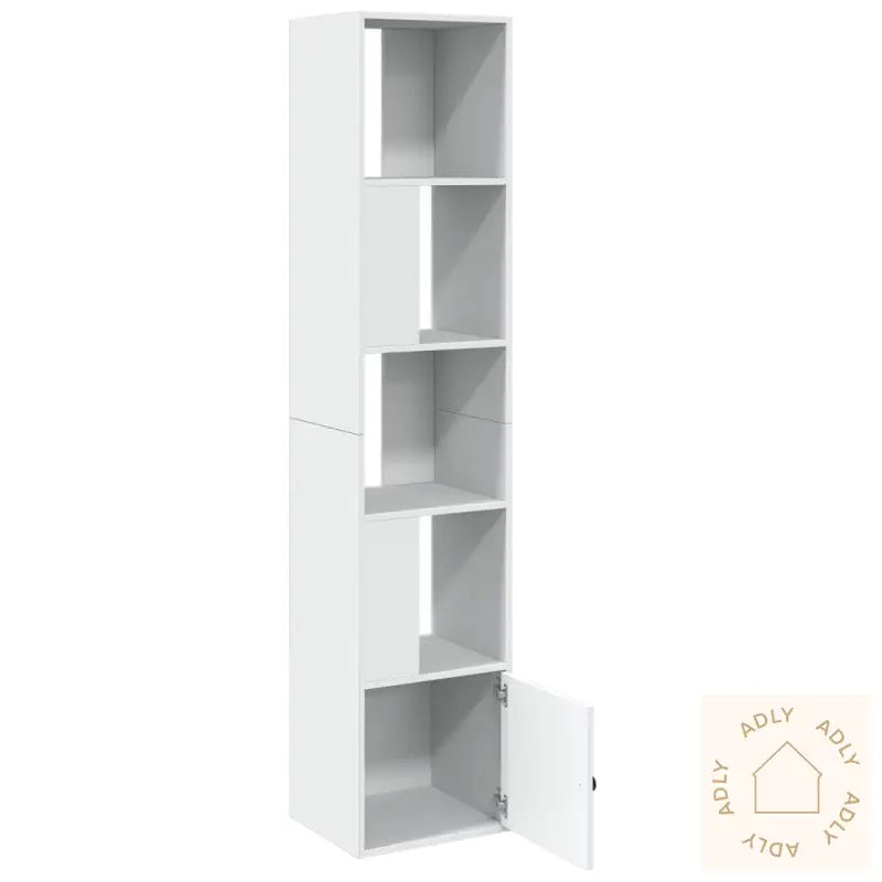 Bokhylle Hvit 40X36X189 Cm Konstruert Tre