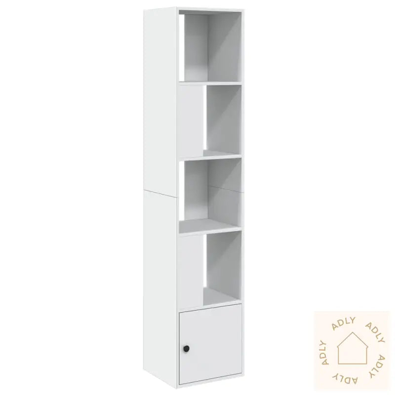 Bokhylle Hvit 40X36X189 Cm Konstruert Tre